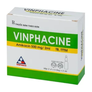 Vinphacine 500mg/2ml (Amikacin) - Điều trị các nhiễm khuẩn nặng