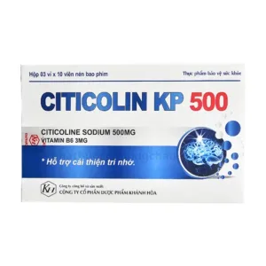 Citicolin KP 500mg (Citicoline) - Hỗ trợ cải thiện trí nhớ