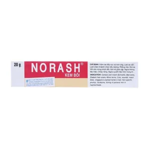 Norash - Bảo vệ trên bề mặt da, làm dịu cảm giác khó chịu