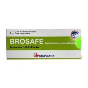 Brosafe (Bromelain) - Hỗ trợ giảm phù nề, giảm viêm