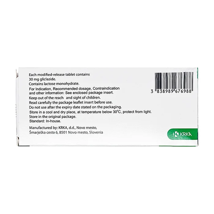Gliclada 30mg (Gliclazide)