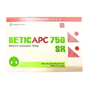 BeticAPC 750 SR (Metformin) - Trị đái tháo đường tuýp 2