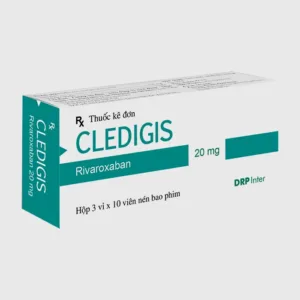 Cledigis 20mg (Rivaroxaban) - Dự phòng đột quỵ